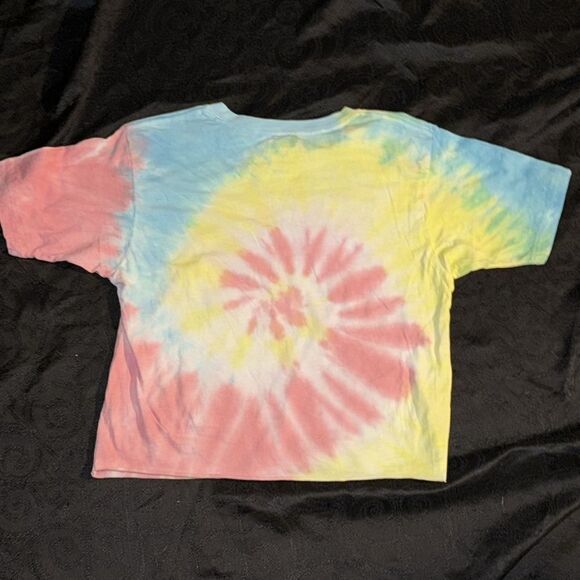 Disney Winnie the Pooh, curious pose tie-dye crop top - Picture 6 of 7